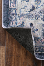 Halo Navy Medallion Non-Slip Rug, [cheapest rugs online], [au rugs], [rugs australia]