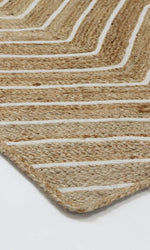 Cameron Natural Chevron Rug
