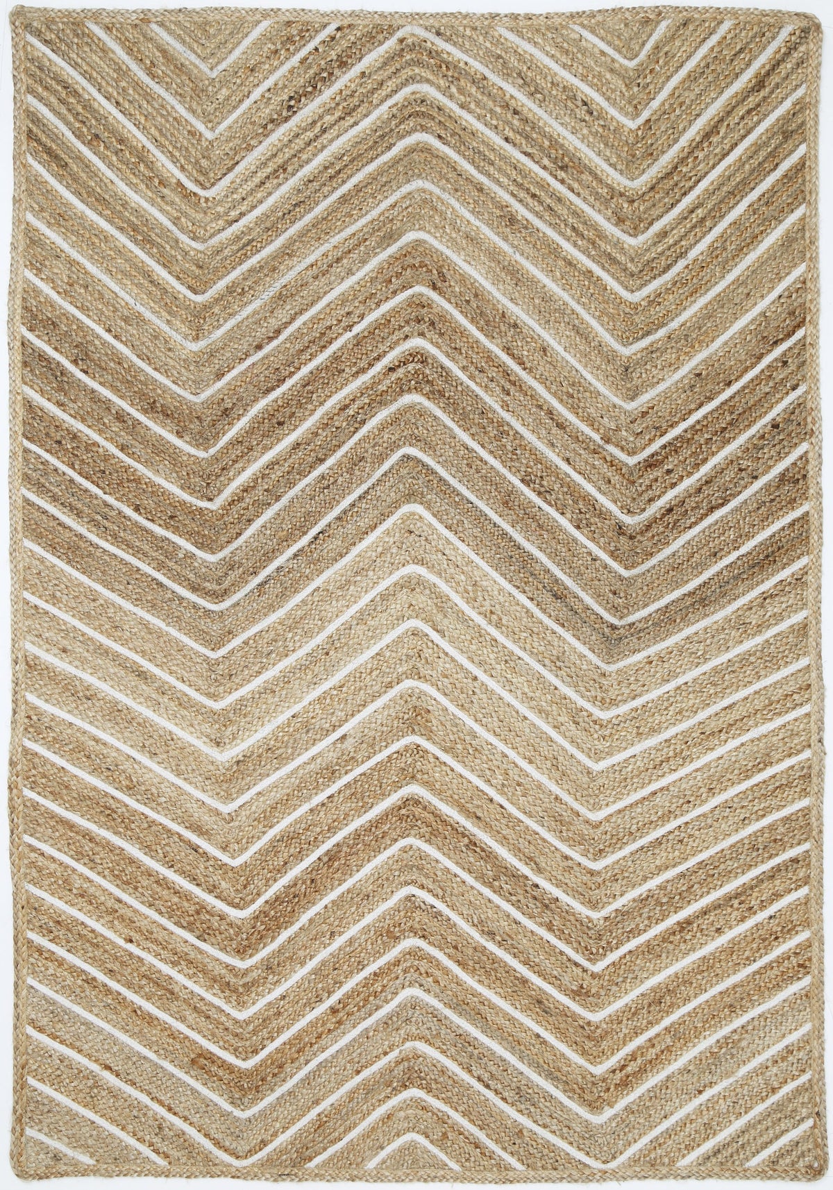 Cameron Natural Chevron Rug