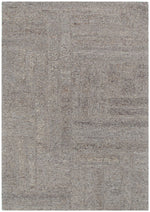Rowan Brown Grey Modern Wool Rug