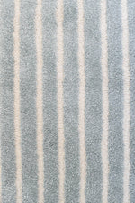 Arcadia Ribbed Arch Geometric Textured Blue Rug