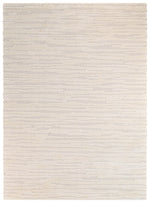 Arcadia Abstract Striated Linear Textured Latte Rug