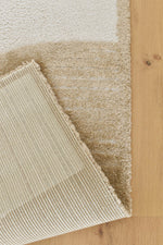 Arcadia Mid-Century Geometric Arch Textured Chestnut Rug