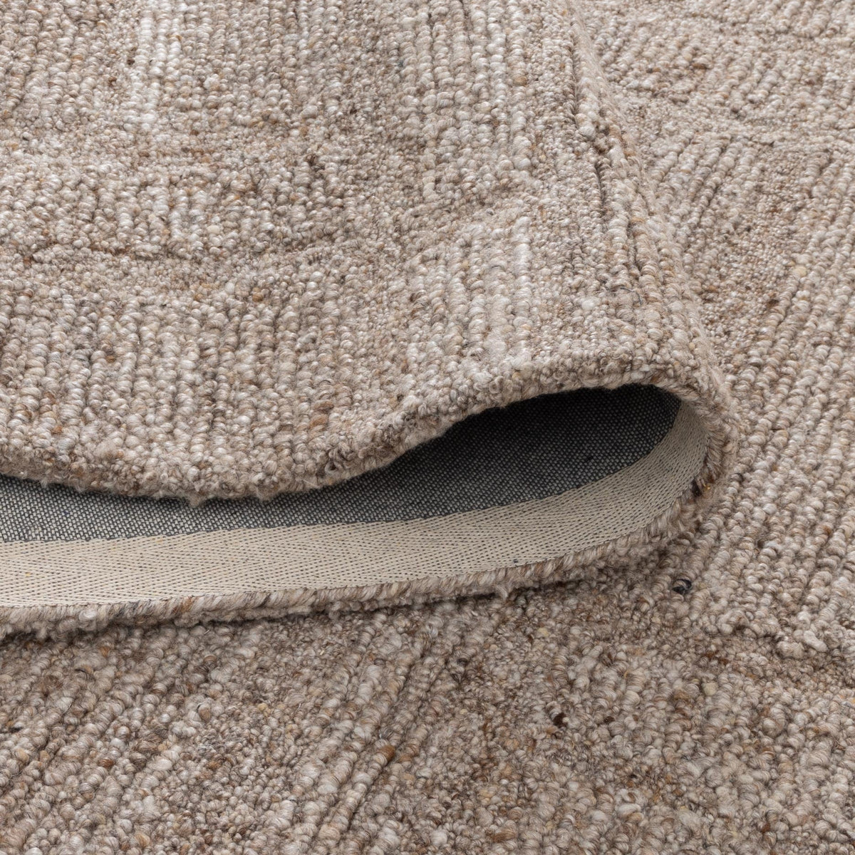 Rowan Cocoa Modern Wool Rug