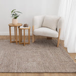 Rowan Cocoa Modern Wool Rug