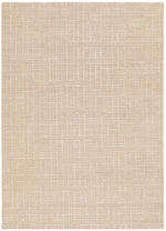 Arden Croissant Beige Knitted Wool Rug, [cheapest rugs online], [au rugs], [rugs australia]
