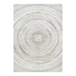 Aspen Modern Ripple Grey Beige Rug