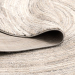 Aspen Modern Ripple Grey Beige Rug