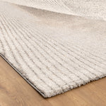 Aspen Abstract Contour Grey Beige Rug