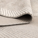 Aspen Abstract Contour Grey Beige Rug