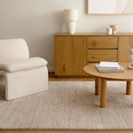 Aspen Minimalist Tonal Beige Rug