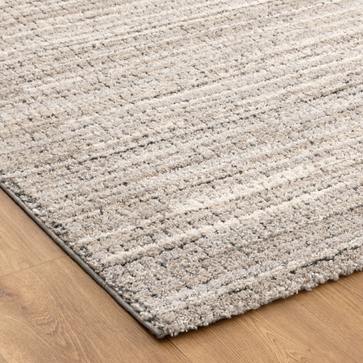Aspen Textured Grey Beige Rug