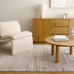 Aspen Textured Grey Beige Rug