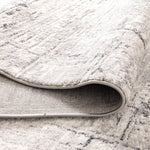 Aspen Grey Distressed Lines Rug