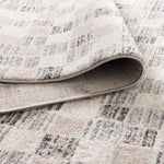 Aspen Grey Beige Checkered Rug