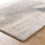Aspen Grey Beige Faded Abstract Rug