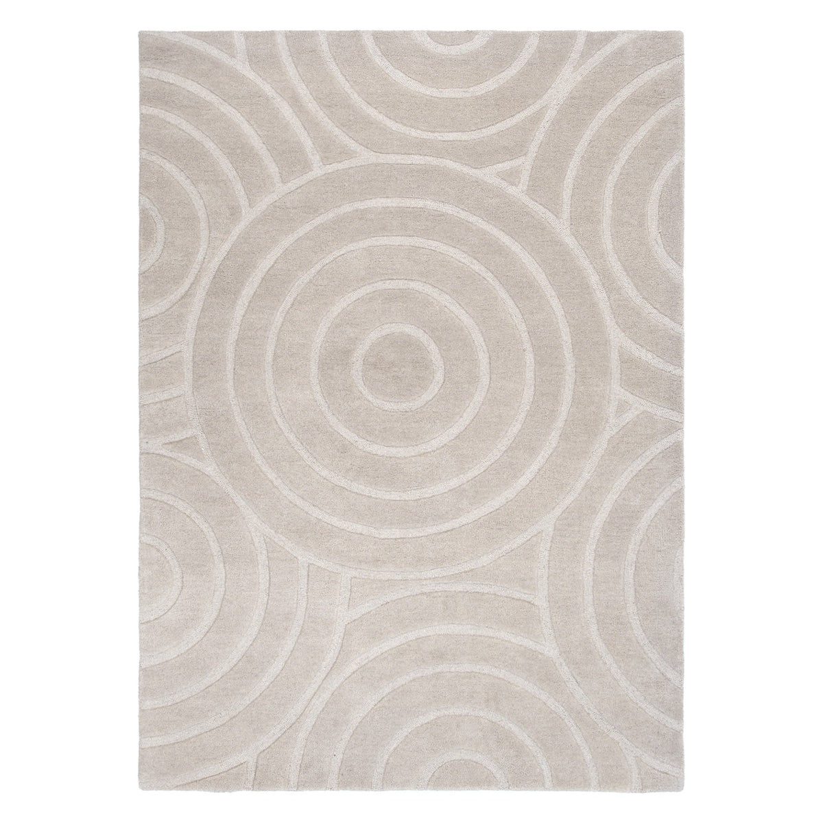 Nordic Nest Ellipse Beige Wool Rug, [cheapest rugs online], [au rugs], [rugs australia]