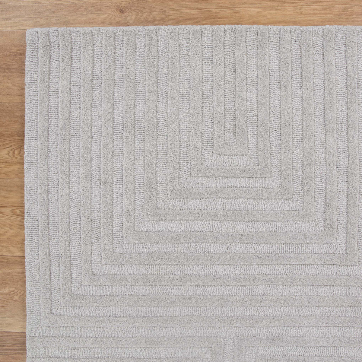 Nordic Nest Felix Light Grey Wool Rug, [cheapest rugs online], [au rugs], [rugs australia]