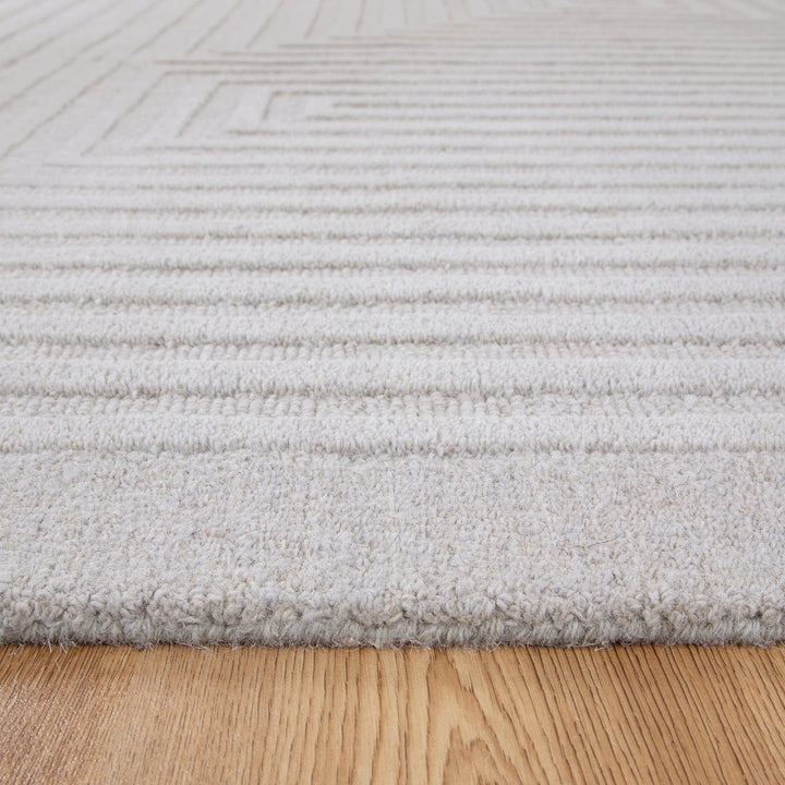 Nordic Nest Felix Light Grey Wool Rug, [cheapest rugs online], [au rugs], [rugs australia]