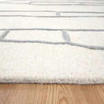 Nordic Nest Souk Cream / Grey Wool Rug, [cheapest rugs online], [au rugs], [rugs australia]