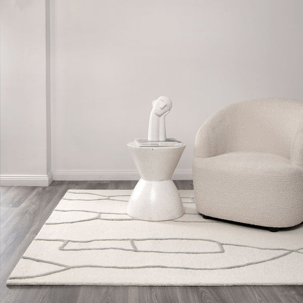 Nordic Nest Souk Cream / Grey Wool Rug, [cheapest rugs online], [au rugs], [rugs australia]