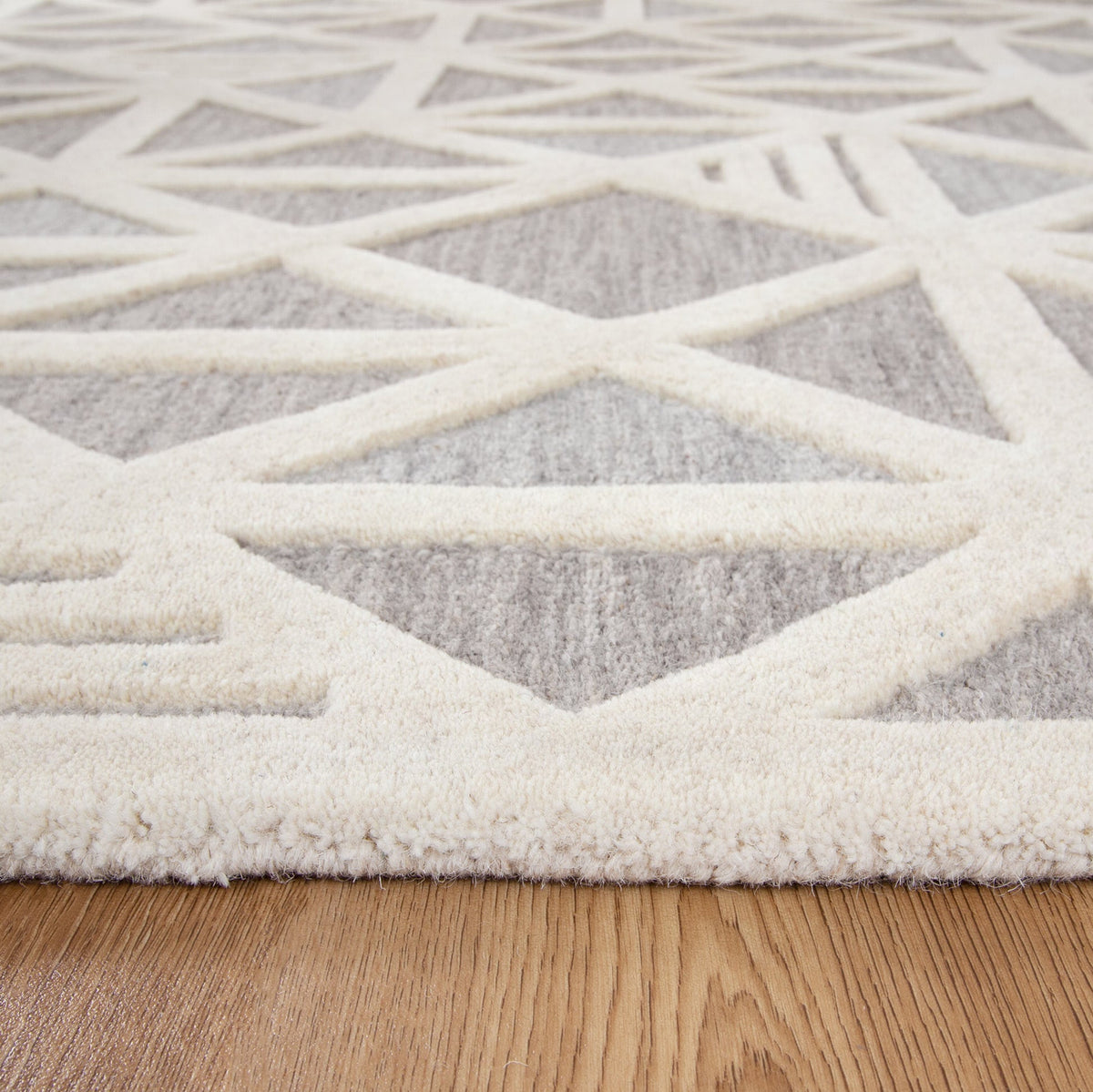Nordic Nest Trilogy Greige Wool Rug, [cheapest rugs online], [au rugs], [rugs australia]