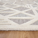 Nordic Nest Trilogy Greige Wool Rug, [cheapest rugs online], [au rugs], [rugs australia]