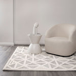Nordic Nest Trilogy Greige Wool Rug, [cheapest rugs online], [au rugs], [rugs australia]