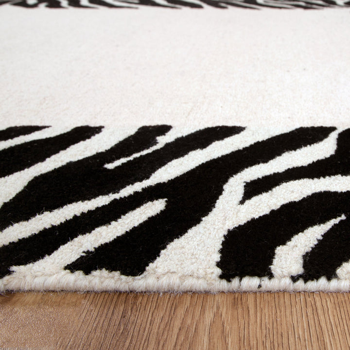 Nordic Nest Zanzibar Black & White Wool Rug, [cheapest rugs online], [au rugs], [rugs australia]