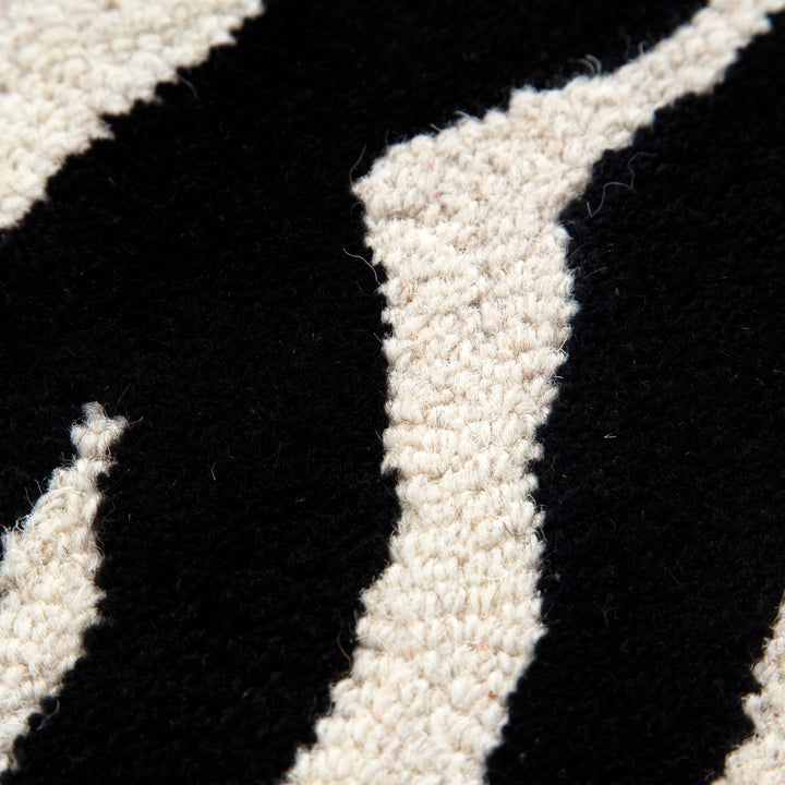 Nordic Nest Zanzibar Black & White Wool Rug, [cheapest rugs online], [au rugs], [rugs australia]