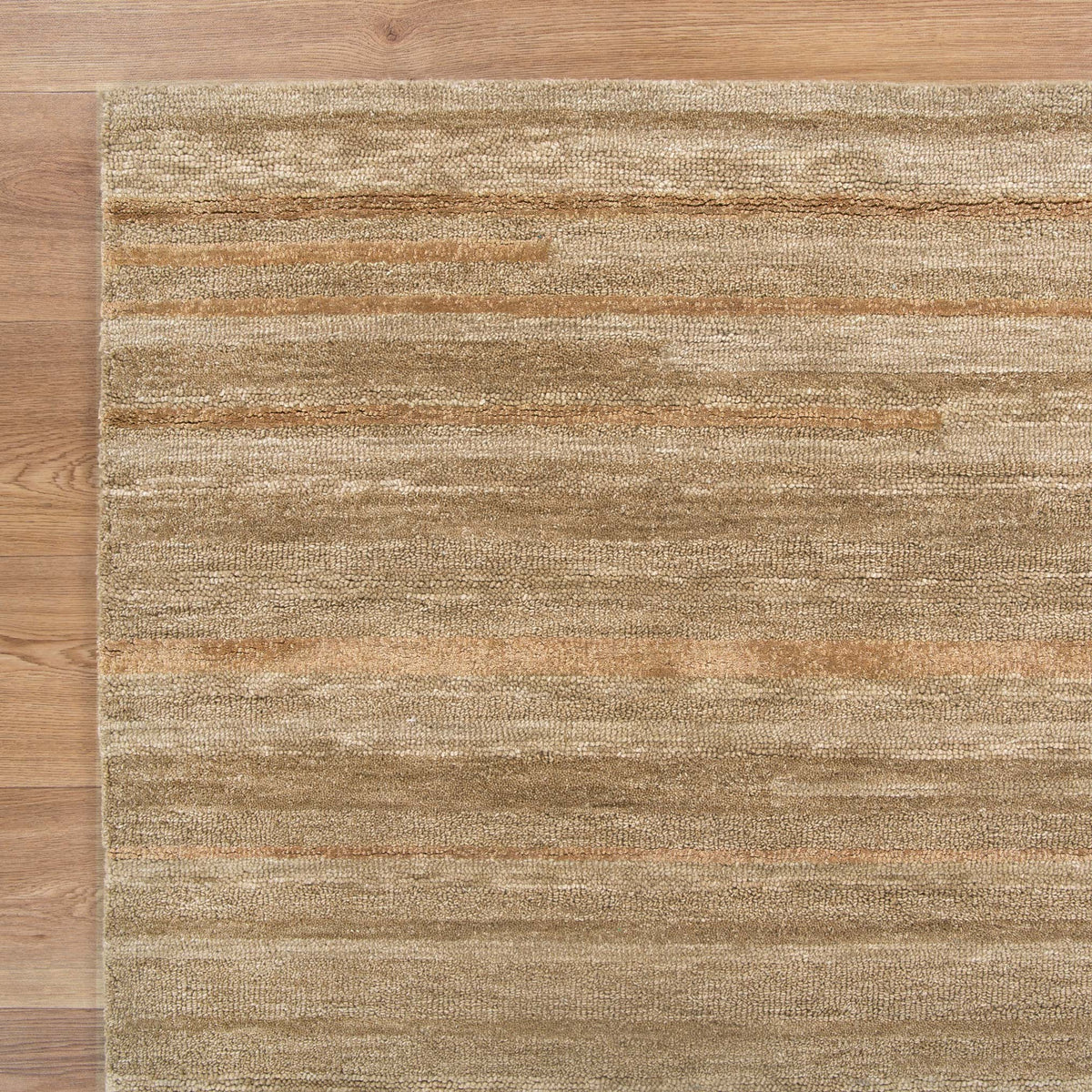 Nordic Nest Linear Caramel Wool Rug, [cheapest rugs online], [au rugs], [rugs australia]