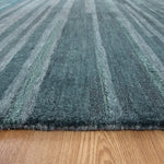Nordic Nest Linear Teal Wool Rug, [cheapest rugs online], [au rugs], [rugs australia]