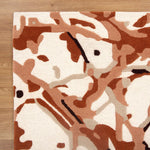 Nordic Nest Tangle Rust Wool Rug, [cheapest rugs online], [au rugs], [rugs australia]