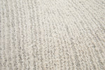 Nirvana Light Grey Organic Ripple Plush Rug