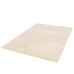 Nirvana Natural Cream Organic Ripple Plush Rug