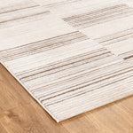 Nova Lines Beige Brown Rug