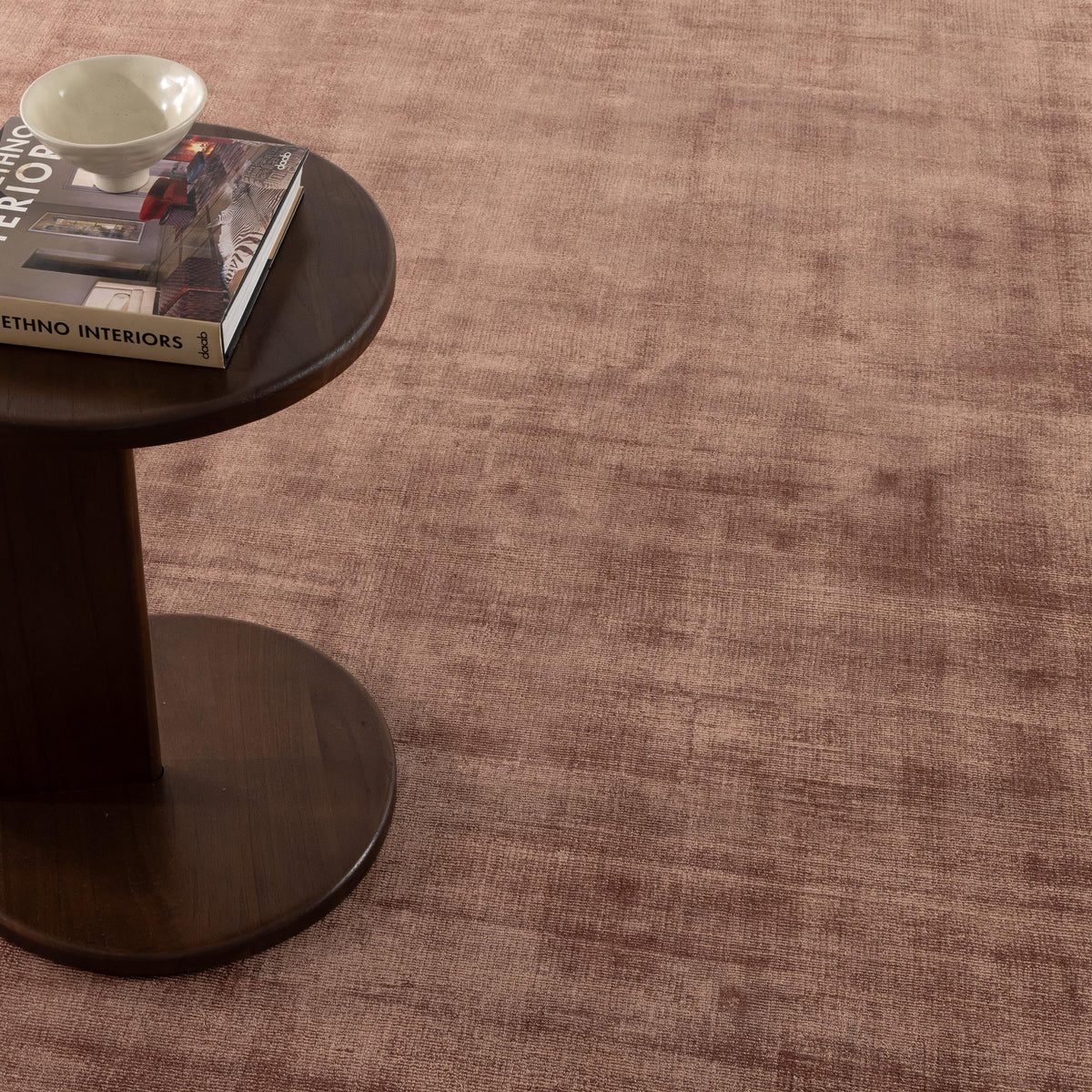 Lumina Rose Brown Rug