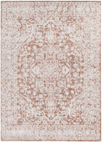 Muse Distressed Beige & Rust Transitional Rug
