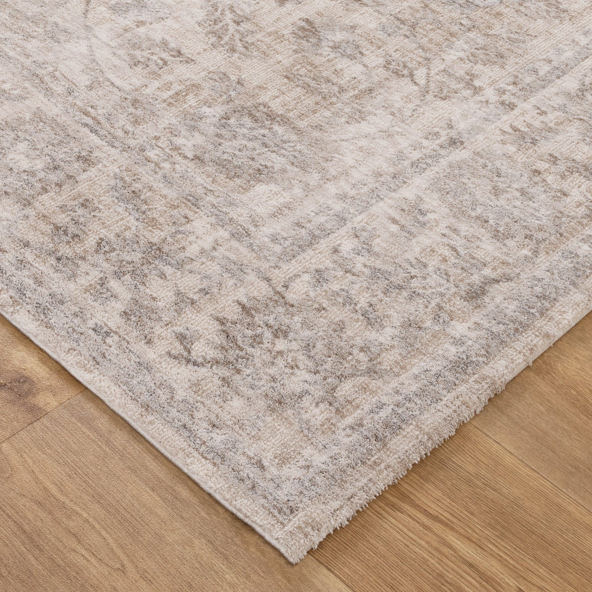 Muse Transitional Beige & Blue Rug