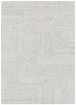 Rowan Silver Modern Wool Rug