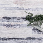Sunday Abstract Blue Multi Machine Washable Rug