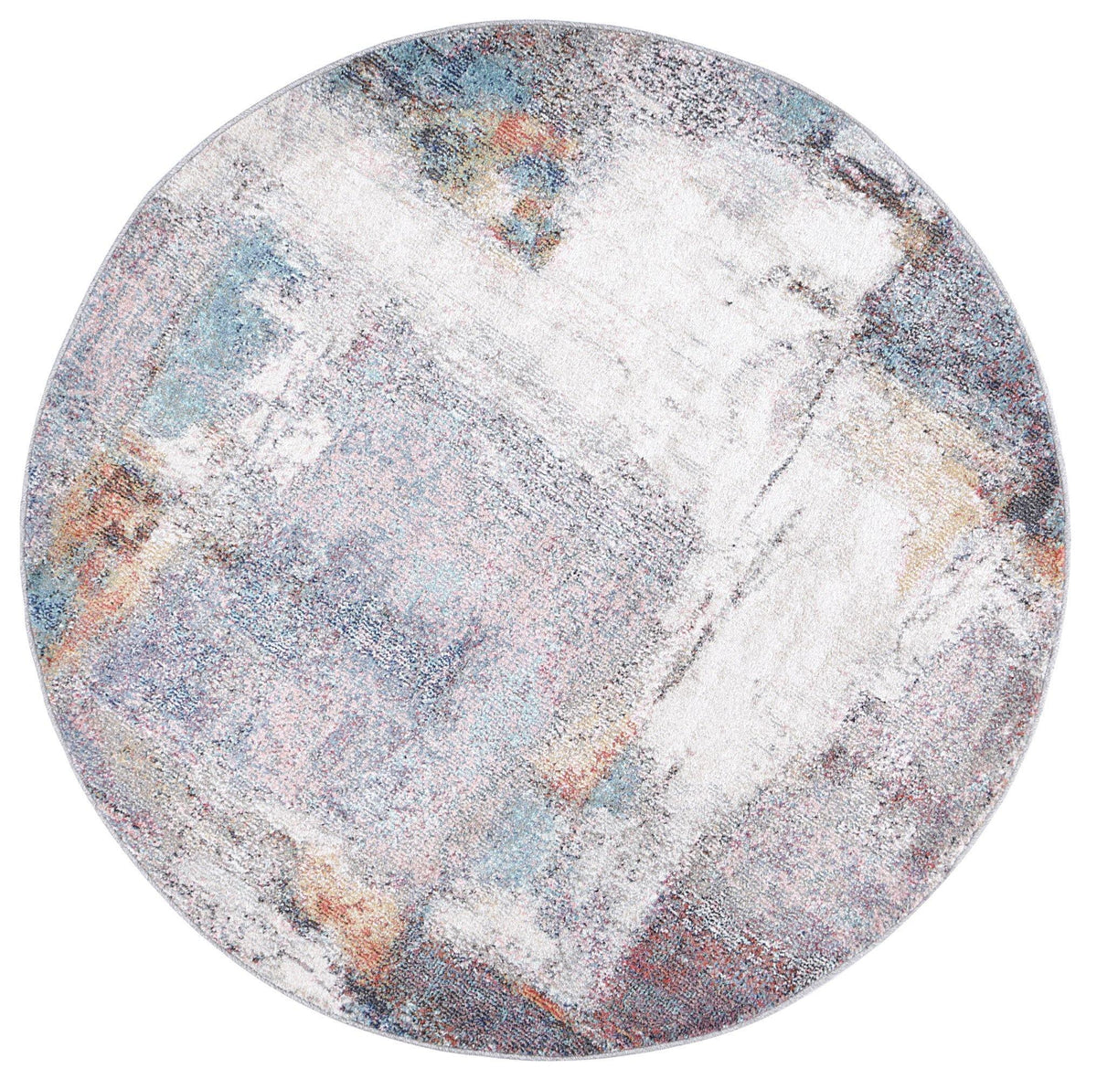 Clara Aveza Abstract Grey Rug - The Rugs