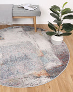 Clara Aveza Abstract Grey Rug - The Rugs