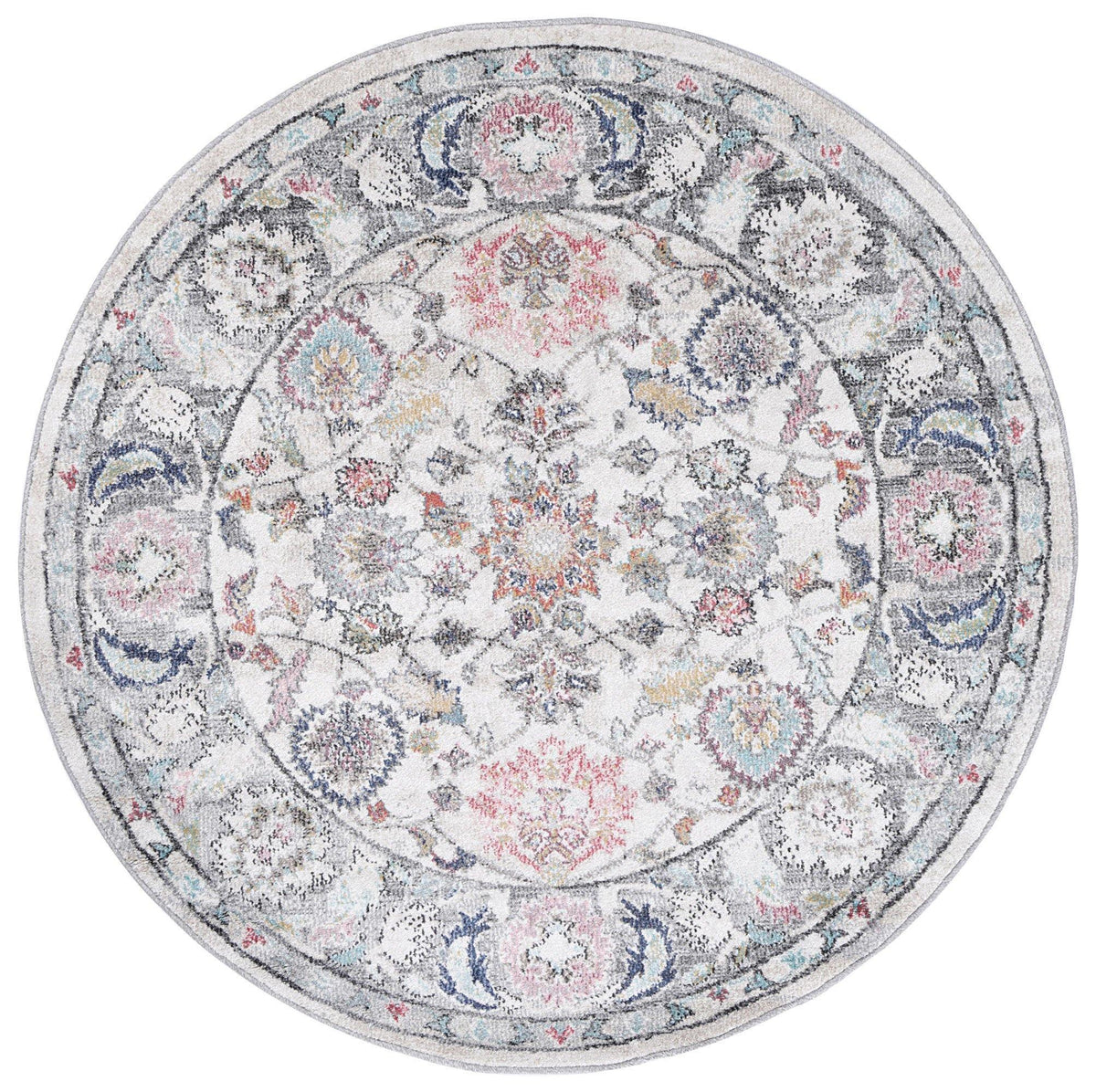 Clara Crystal Transitional Cream Rug - The Rugs