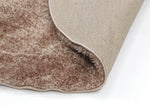 Oasis Soft Shag Round Rug Camel - The Rugs