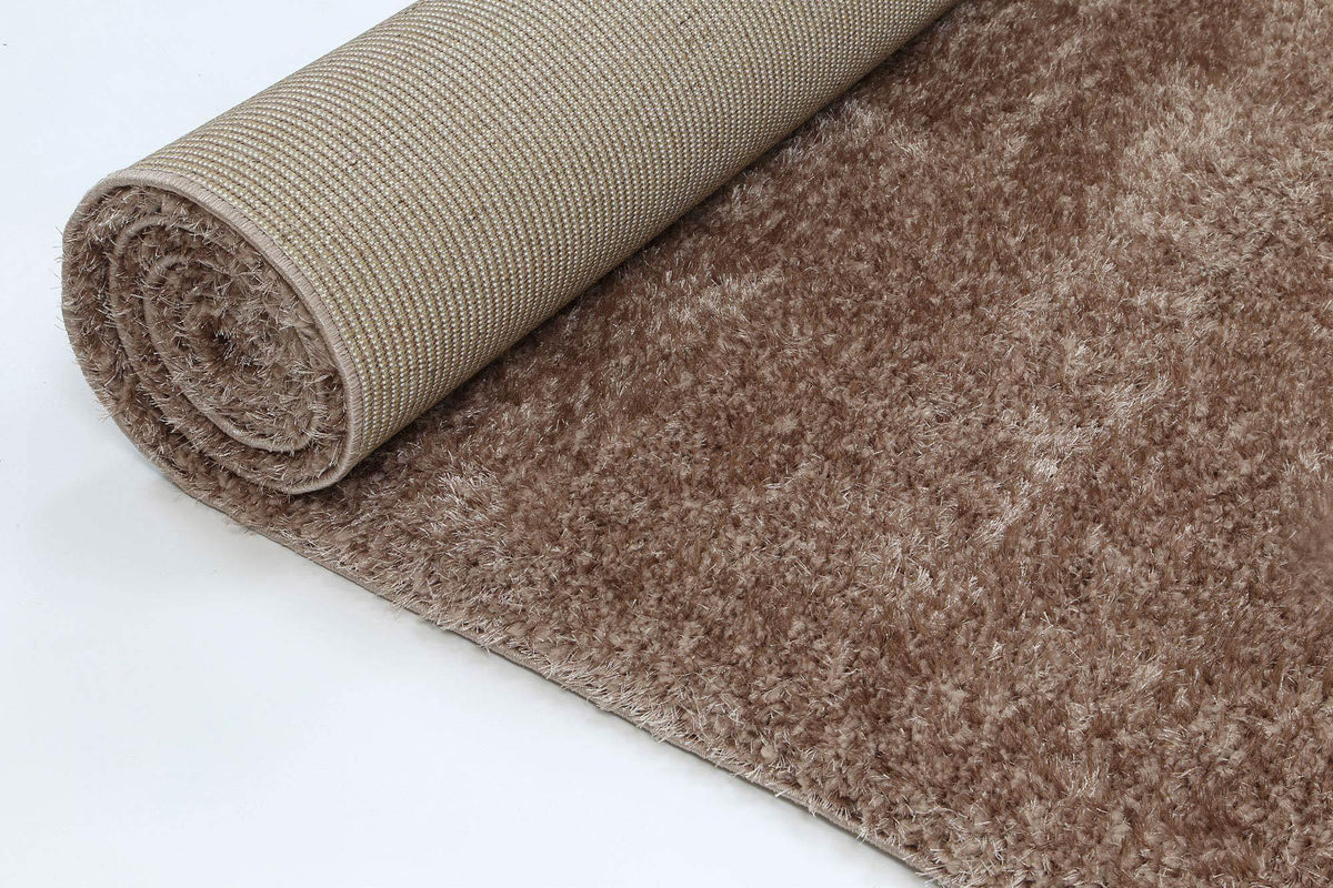 Oasis Soft Shag Camel Rug - The Rugs