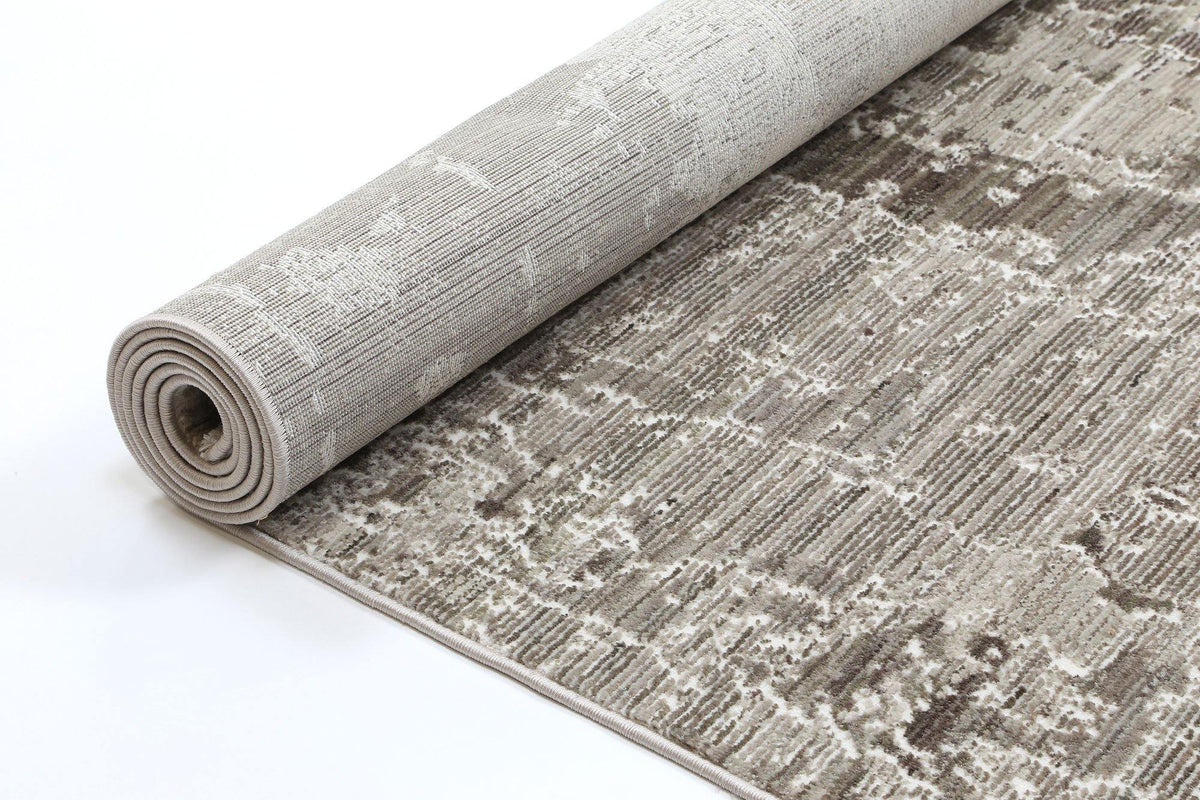 Mirage Modern Ayla Beige Rug - The Rugs