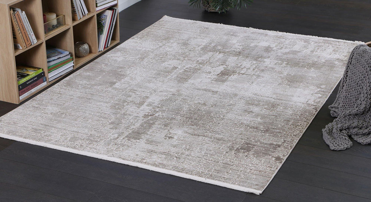 Mirage Modern Ayla Beige Rug - The Rugs