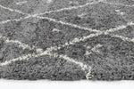 Marrakesh Mizzie Tribal Grey Cream Moroccan Rug - The Rugs