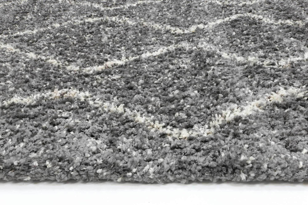 Marrakesh Levi Fleck Tribal Grey Moroccan Rug - The Rugs